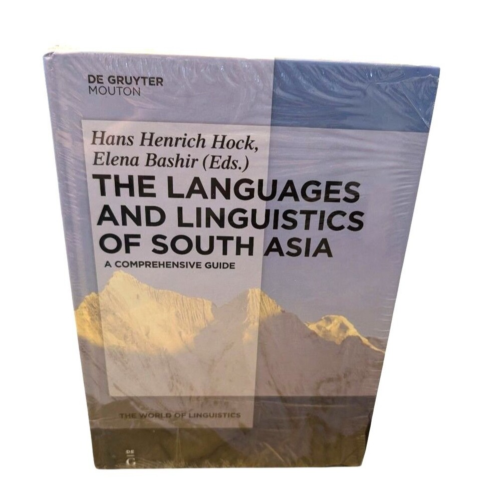 The Languages & Linguistics Of South Asia By Hans Henrich Hock Hardcover Sealed